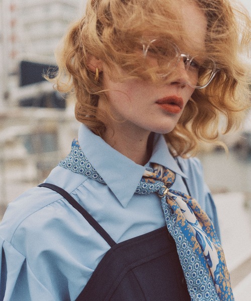 POLO BCS（ポロ ビーシーエス）の「【POLO BCS】VIS別注フロントボタンツイルワンピース（ワンピース・レディース・ベージュ/ネイビー・FREE）」の5枚目の写真