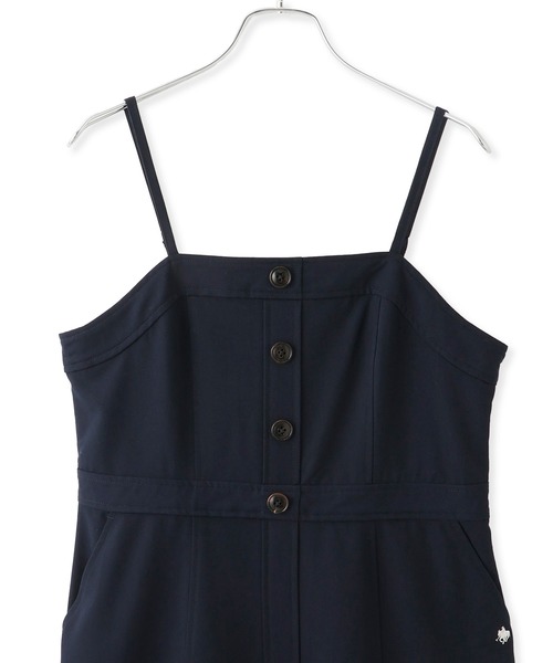 POLO BCS】VIS別注フロントボタンツイルワンピース（ワンピース