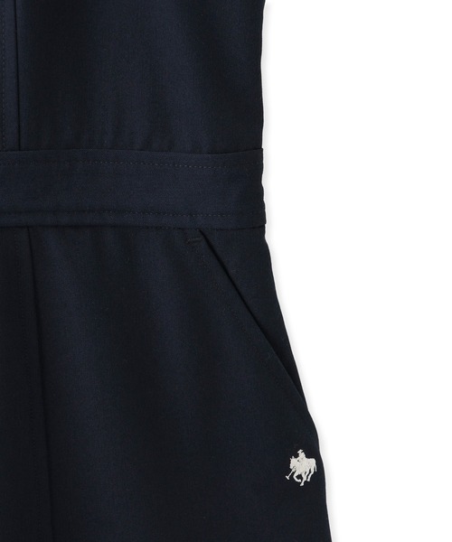 POLO BCS（ポロ ビーシーエス）の「【POLO BCS】VIS別注フロントボタンツイルワンピース（ワンピース・レディース・ベージュ/ネイビー・FREE）」の14枚目の写真