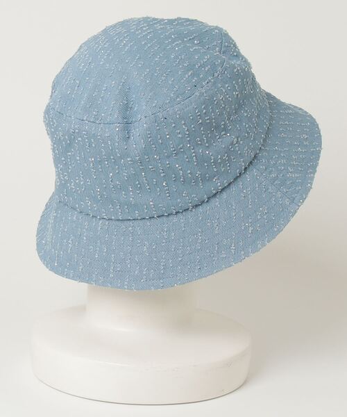 TITTY&CO.（ティティーアンドコー）の「ラメバケットハット（ハット・レディース・ブルー・FREE）」の2枚目の写真