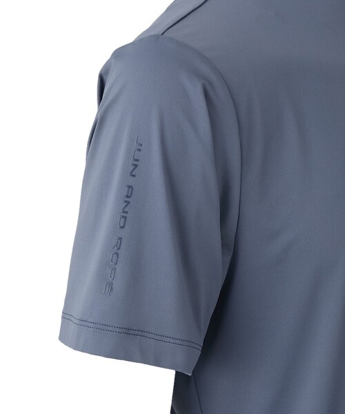 ロメリーナナイロンジャージモックネックシャツ（Tシャツ/カットソー