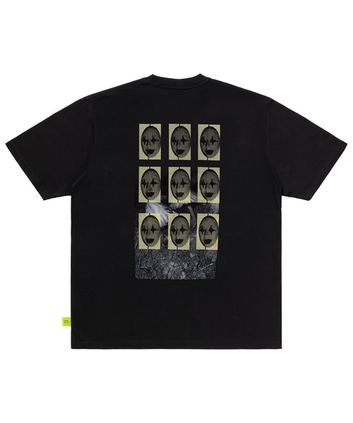 LOOSE JOINTS(ルーズジョインツ)の「MISHA HOLLENBACH - WHAT DID YOU DO AT THE FOUNTAIN S/S TE(Tシャツ/カットソー・メンズ・ブラック・M/L)」の2枚目の写真