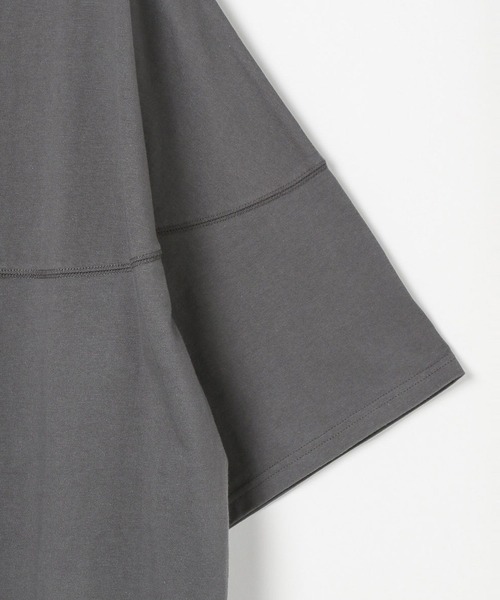 LEPSIM(レプシィム)の「フットボールT 327844(Tシャツ/カットソー・レディース・チャコールグレー/オフホワイト/ブルー/レッド・FREE)」の11枚目の写真