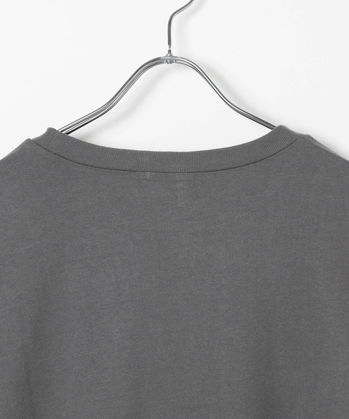 LEPSIM(レプシィム)の「フットボールT 327844(Tシャツ/カットソー・レディース・チャコールグレー/オフホワイト/ブルー/レッド・FREE)」の10枚目の写真