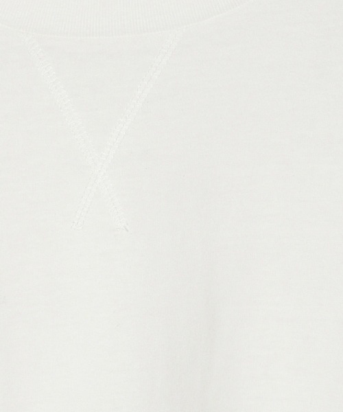 LEPSIM(レプシィム)の「フットボールT 327844(Tシャツ/カットソー・レディース・チャコールグレー/オフホワイト/ブルー/レッド・FREE)」の8枚目の写真
