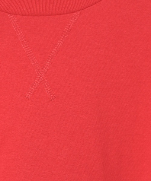 LEPSIM(レプシィム)の「フットボールT 327844(Tシャツ/カットソー・レディース・チャコールグレー/オフホワイト/ブルー/レッド・FREE)」の6枚目の写真