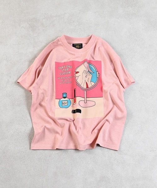 Life Support Products（ライフサポートプロダクツ）の「【プチプラ】ショートスリーブグラフィックＴ（Tシャツ/カットソー・キッズ・チャコール/マスタード/ピンク/ホワイト系その他/レッド/ブラック/エメラルド/オフホワイト/ブルー/杢グレー・80/90/95/100/110/120/130/140/150）」の9枚目の写真