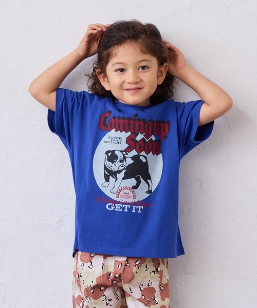 Life Support Products（ライフサポートプロダクツ）の「【プチプラ】ショートスリーブグラフィックＴ（Tシャツ/カットソー・キッズ・チャコール/マスタード/ピンク/ホワイト系その他/レッド/ブラック/エメラルド/オフホワイト/ブルー/杢グレー・80/90/95/100/110/120/130/140/150）」の20枚目の写真