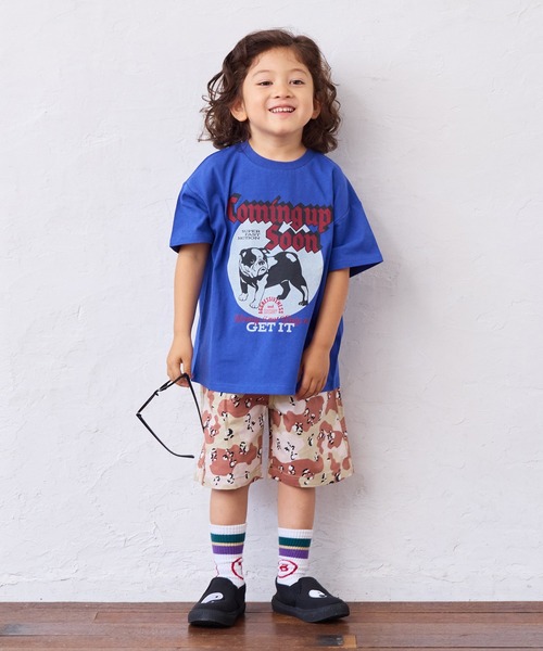 Life Support Products（ライフサポートプロダクツ）の「【プチプラ】ショートスリーブグラフィックＴ（Tシャツ/カットソー・キッズ・チャコール/マスタード/ピンク/ホワイト系その他/レッド/ブラック/エメラルド/オフホワイト/ブルー/杢グレー・80/90/95/100/110/120/130/140/150）」の21枚目の写真