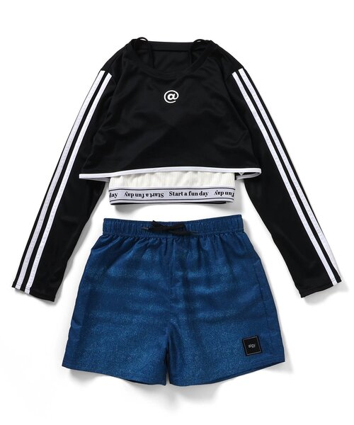 セール】タンタケラッシュガード&タンク4P水着_a別注（水着