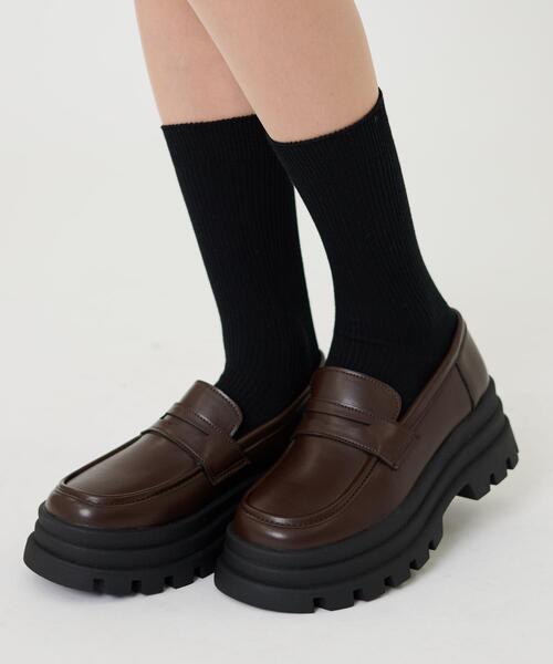 WEGO(ウィゴー)の「WEGO/スクールクルーソックス(ソックス/靴下・レディース・ホワイト/ネイビー/ブラック・23-25cm)」の3枚目の写真