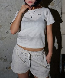 グリッターダメージリブTシャツ【SETUP着用可能】