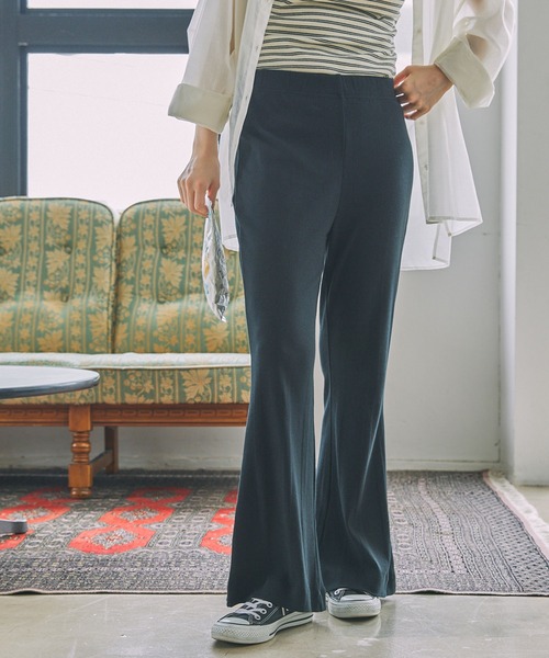 MILLER（ミラー）の「【Robert P. Miller / ロバート・ピー・ミラー】コットン イージー フレアパンツ（その他パンツ・レディース・グレー系/グレー系1/モカ/ブラック/アイボリー/レッド系/グレー系2/ブラウン系・FREE）」の19枚目の写真