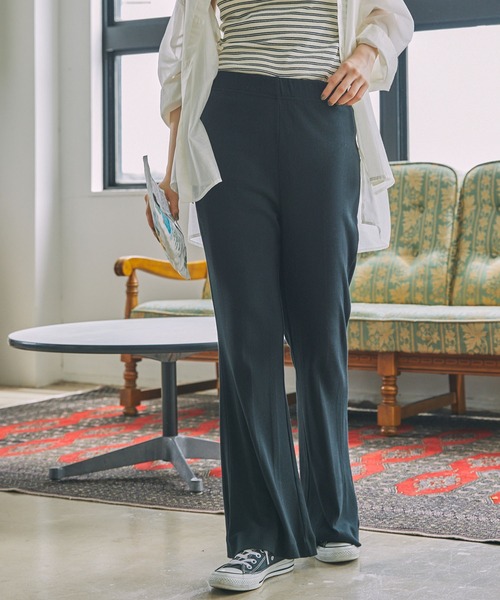 MILLER（ミラー）の「【Robert P. Miller / ロバート・ピー・ミラー】コットン イージー フレアパンツ（その他パンツ・レディース・グレー系/グレー系1/モカ/ブラック/アイボリー/レッド系/グレー系2/ブラウン系・FREE）」の22枚目の写真