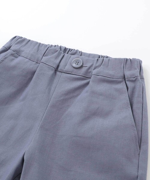 BeBe(ベベ)の「スラブオックスリーフ柄ポケットハーフパンツ(90~150cm)(その他パンツ・キッズ・ベージュ/ブルー・150cm/140cm/130cm)」の12枚目の写真