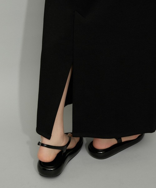 ADAM ET ROPE'（アダムエロペ）の「【WEB限定】・【定番人気】パターンニットジレコンビワンピース（ワンピース・レディース・ブラウン系その他/オフホワイト/ブラック・FREE）」の10枚目の写真