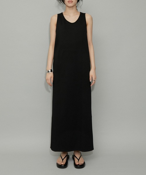 ADAM ET ROPE'（アダムエロペ）の「【WEB限定】・【定番人気】パターンニットジレコンビワンピース（ワンピース・レディース・ブラウン系その他/オフホワイト/ブラック・FREE）」の9枚目の写真