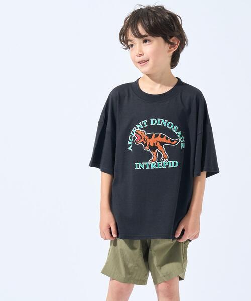 SHOO・LA・RUE（シューラルー）の「【100-150cm/ひんやり】さがらモチーフTシャツ（Tシャツ/カットソー・キッズ・オフホワイト/ブラック/イエロー系その他・10/11/12/13/14/15 ）」の14枚目の写真