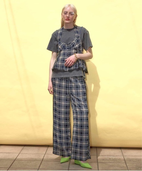 MAISON SPECIAL(メゾンスペシャル)の「Another T-shirt/Another Tシャツ(Tシャツ/カットソー・レディース・ホワイト/ブラウン/ピンク/チャコールグレー/ブルー・FREE)」の10枚目の写真