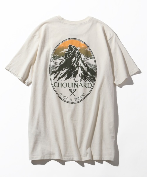 patagonia（パタゴニア）の「【Patagonia/パタゴニア】M's Chouinard Crest Pocket Responsibili-Tee/メンズ・シュイナード・クレスト・ポケット・レスポンシビリティー Tシャツ（Tシャツ/カットソー・メンズ・ホワイト系/ヘザーグレー/パープル/スミクロ・XL/L/M/S）」の6枚目の写真