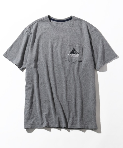 patagonia（パタゴニア）の「【Patagonia/パタゴニア】M's Chouinard Crest Pocket Responsibili-Tee/メンズ・シュイナード・クレスト・ポケット・レスポンシビリティー Tシャツ（Tシャツ/カットソー・メンズ・ホワイト系/ヘザーグレー/パープル/スミクロ・XL/L/M/S）」の9枚目の写真