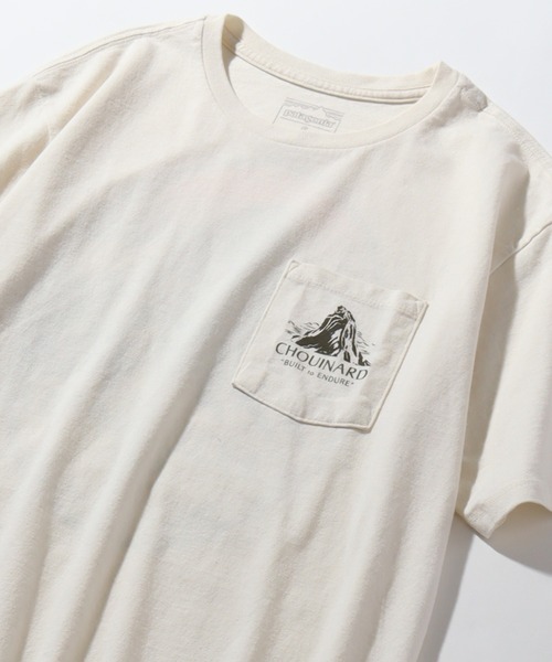 patagonia（パタゴニア）の「【Patagonia/パタゴニア】M's Chouinard Crest Pocket Responsibili-Tee/メンズ・シュイナード・クレスト・ポケット・レスポンシビリティー Tシャツ（Tシャツ/カットソー・メンズ・ホワイト系/ヘザーグレー/パープル/スミクロ・XL/L/M/S）」の17枚目の写真
