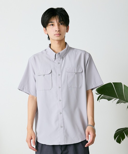 patagonia（パタゴニア）の「Patagonia/パタゴニア M'S SELF GUIDED HIKE SHIRT シャツ 半袖シャツ（シャツ/ブラウス・メンズ・グレー・L）」の8枚目の写真