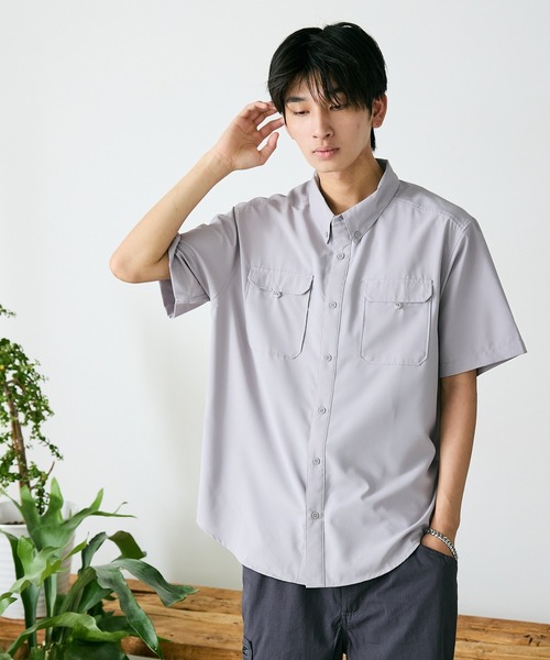 patagonia（パタゴニア）の「Patagonia/パタゴニア M'S SELF GUIDED HIKE SHIRT シャツ 半袖シャツ（シャツ/ブラウス・メンズ・グレー・L）」の2枚目の写真