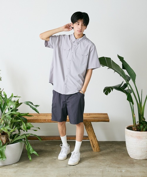 patagonia（パタゴニア）の「Patagonia/パタゴニア M'S SELF GUIDED HIKE SHIRT シャツ 半袖シャツ（シャツ/ブラウス・メンズ・グレー・L）」の9枚目の写真