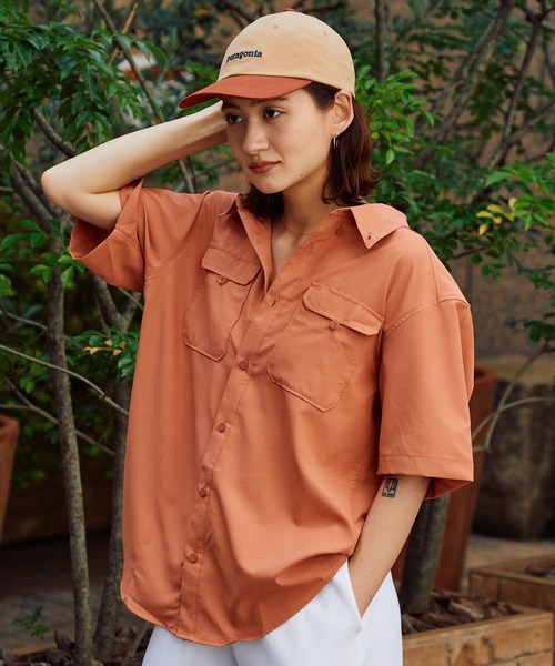 patagonia（パタゴニア）の「Patagonia/パタゴニア M'S SELF GUIDED HIKE SHIRT シャツ 半袖シャツ（シャツ/ブラウス・メンズ・グレー・L）」の18枚目の写真