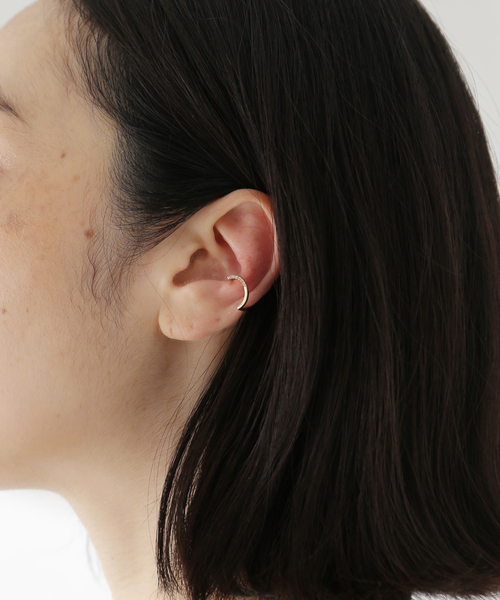 HIROTAKA(ヒロタカ)の「Hirotaka/ヒロタカ Treehopper Diamond Ear Cuff S(イヤーカフ・レディース・ゴールド・FREE)」の6枚目の写真