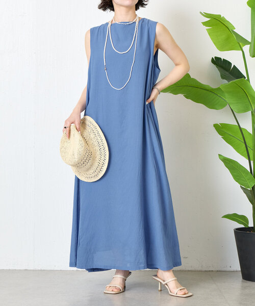 Jena espace merveilleux 2way リボンシアーワンピース セール】【ふわかるワンピ】2WAYリボンシアーワンピース