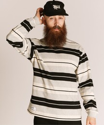 schott(�V���b�g)��Schott/�V���b�g/O.G. BORDER LS T-SHIRT/�{�[�_�[ ����T(T�V���c/�J�b�g�\�[)
