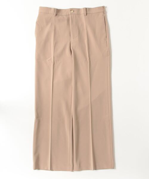 センタープリーツフレアパンツ
