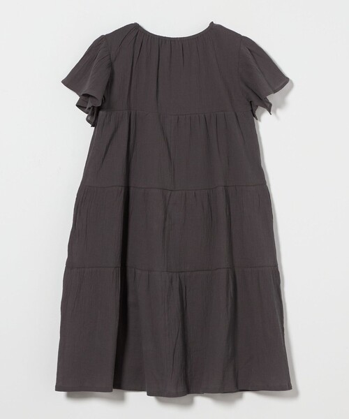 green label relaxing（グリーンレーベルリラクシング）の「ローン ティアード ワンピース / キッズ  140cm-160cm（ワンピース・キッズ・ライトブルー/ダークグレー・140cm/150cm/160cm）」の9枚目の写真