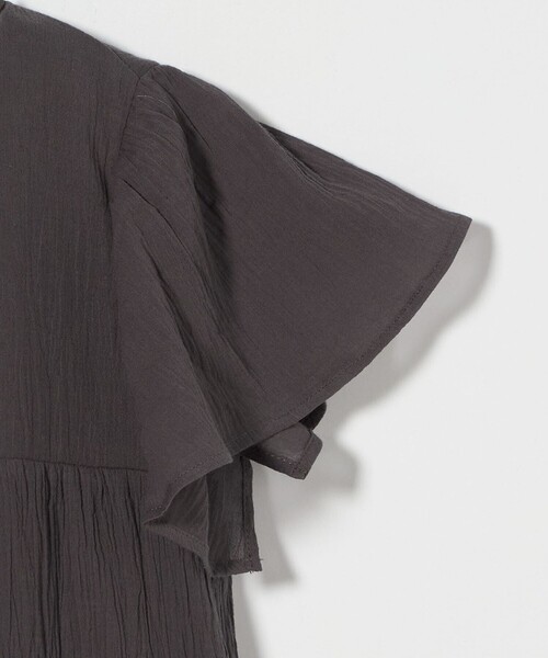 green label relaxing（グリーンレーベルリラクシング）の「ローン ティアード ワンピース / キッズ  140cm-160cm（ワンピース・キッズ・ライトブルー/ダークグレー・140cm/150cm/160cm）」の11枚目の写真