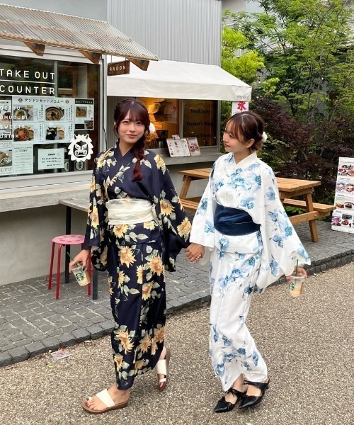 nemne store 2way浴衣4点セット nemne store 2way浴衣4点セット nemne 浴衣 2025 浴衣4点セット