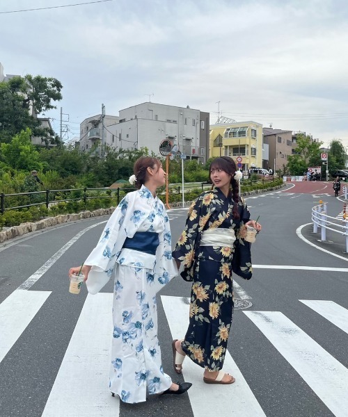 nemne 浴衣 2025 浴衣4点セット レディース 2way セパレート式 nemne 浴衣 2025 浴衣4点セット レディース : ZOZOTOWN Yahoo!店