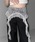 me+em selecti~[ZNgj́uy Qcolor ^ Qsize zEGXg[XthbLO^bNChpc  ^ waist lace frill docking tuck wide pantsȋpcjvbubN