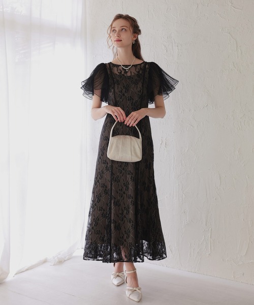 Dorry Doll（ドリードール）の「エアリースリーブドレス（ドレス・レディース・ラベンダー/グリーン/ブルー/ブラック・MEDIUM）」の13枚目の写真