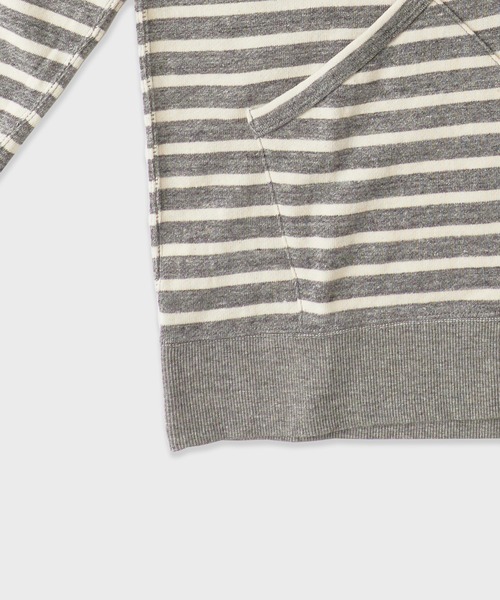 FLISTFIA(フリストフィア)の「FLISTFIA/フリストフィア 3/4 Henley Parker パーカー(パーカー・メンズ・チャコール・2)」の6枚目の写真