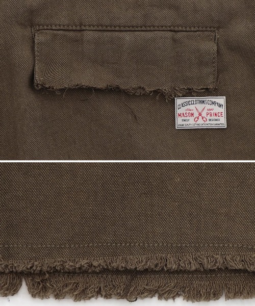 MASONPRINCE(メイソンプリンス)の「ルーズフィット ダブルプリーツ ハーフパンツ DK3224【MASONPRINCE】(その他パンツ・メンズ・レッド/ブラック/カーキ・L/M/S)」の18枚目の写真