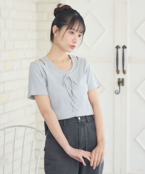 QYマステ 0201（buyee様このままご購入大丈夫です） セール】タンクレイヤードCT（Tシャツ/カットソー）｜ems excite