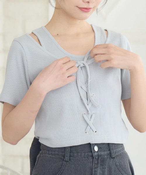 ifsixwasnine レイヤードカットソー SETUP EXE／メッシュレイヤードロンT（Tシャツ/カットソー