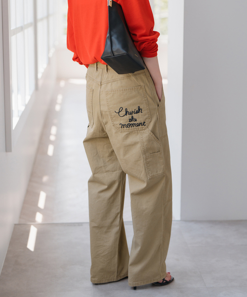 セール】刺繍ペインターパンツ（チノパンツ）｜Spick & Span（スピック