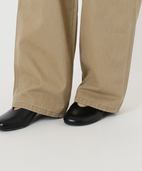 Spick & Span（スピックアンドスパン）の「刺繍ペインターパンツ（チノパンツ・レディース・ベージュ・36/38）」の20枚目の写真