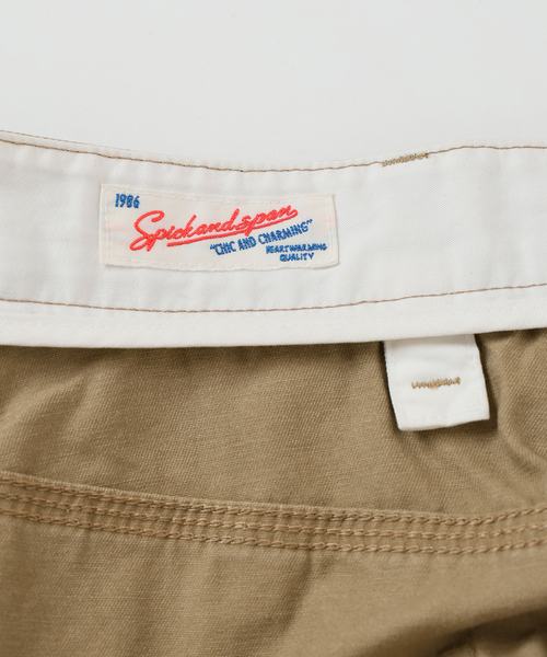 Spick & Span（スピックアンドスパン）の「刺繍ペインターパンツ（チノパンツ・レディース・ベージュ・36/38）」の18枚目の写真