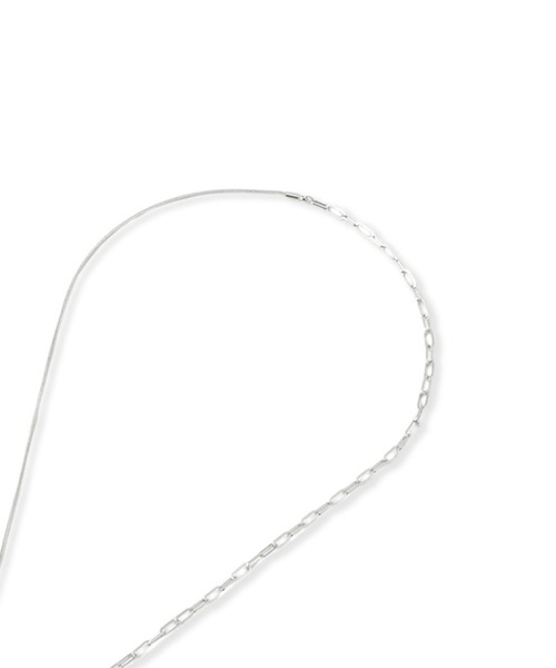 LAUTREAMONT（ロートレアモン）の「ビジューマルテンネックレス（ネックレス・レディース・シルバー系その他・FREE）」の4枚目の写真