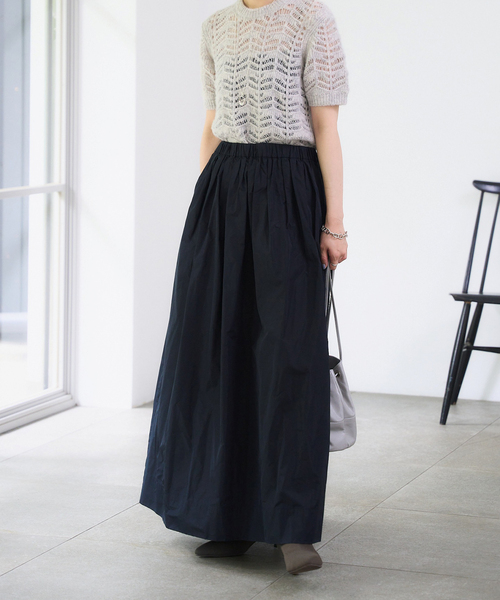 LE TALON（ルタロン）の「5cmポインテッドニットショートブーツ（ブーツ・レディース・ブラック×ブラック/グレー/アイボリー・X-SMALL/SMALL/MEDIUM/LARGE/X-LARGE）」の11枚目の写真