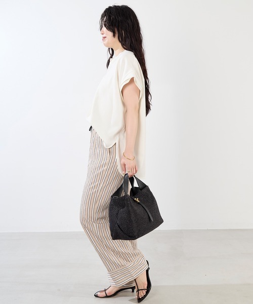 MICA&DEAL（マイカ＆ディール）の「デラリネンスキッパーブラウス 